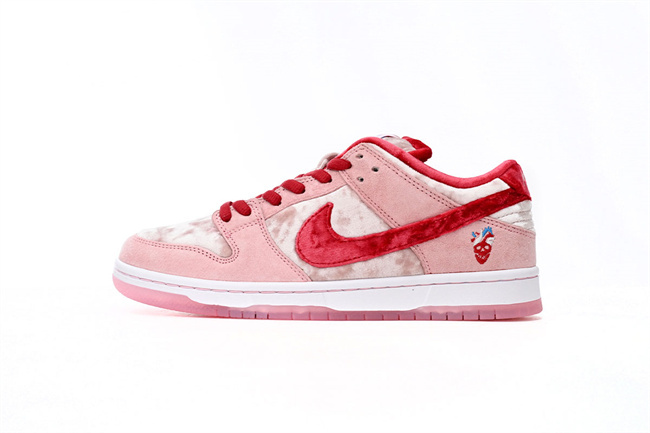 Men's Dunk Low Pink/White Shoes 0417 Men's Dunk Low Pink/White Shoes 0417